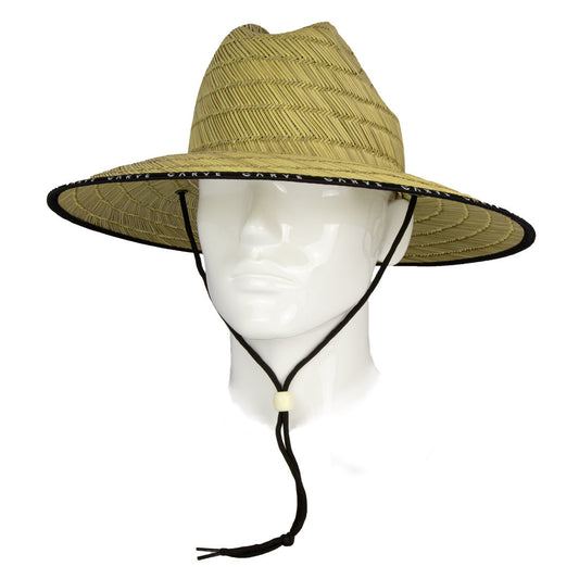 Vertical Whip Hat - Straw