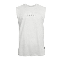 Pumped Up Men's Muscle Top - White Marle