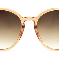 Dahlia - Gloss Honey Crystal Frame Sunglasses