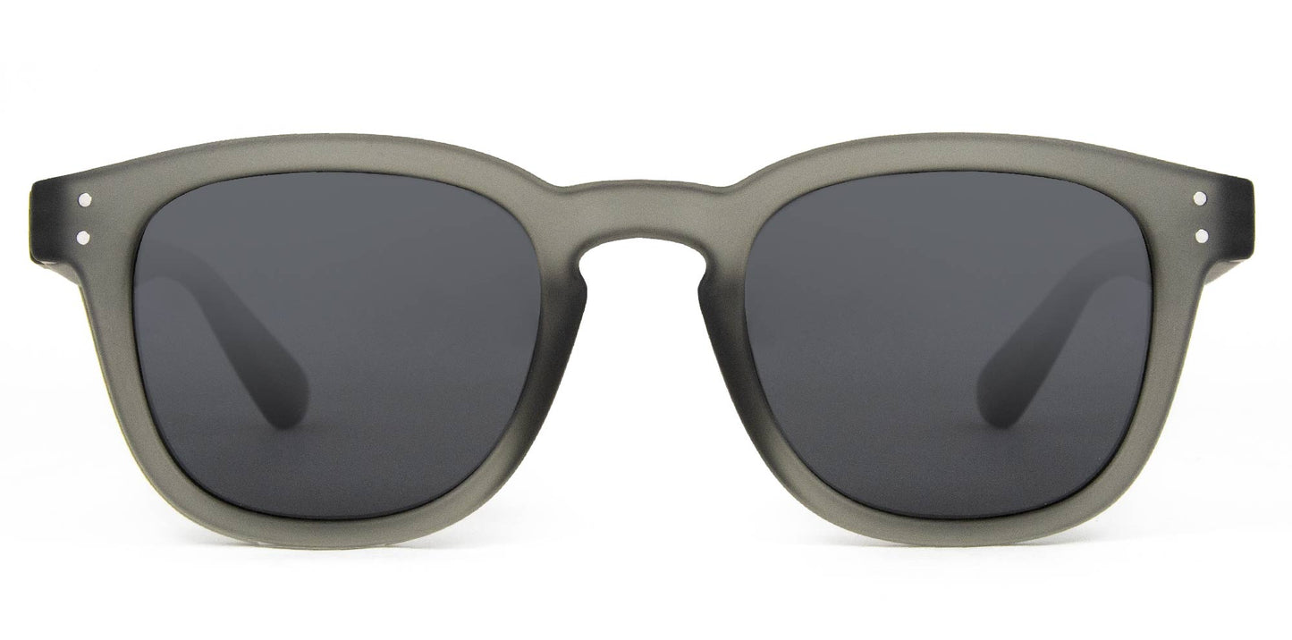 Havana - Polarized Grey Translucent Frame Sunglasses