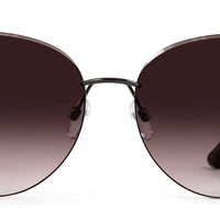 Foxy - DK Gunmetal Frame Sunglasses