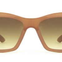 Tahoe - Gloss Translucent Nude Gradient Brown Lens