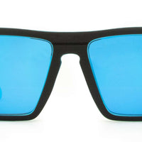 Sublime Jr - Iridium Matt Black / Crystal Blue Frame Sunglasses