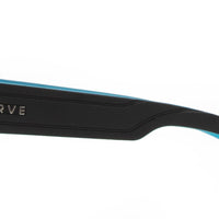 Sublime Jr - Iridium Matt Black / Crystal Blue Frame Sunglasses