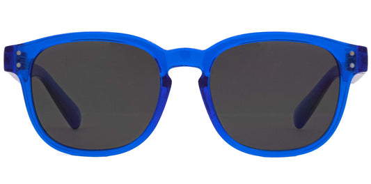 Havana Jr - Gloss Crystal Royal Blue Frame Sunglasses