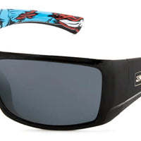 Wolfpak - Polarized Gloss Black Frame Sunglasses