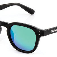 Havana - Polarized Iridium Gloss Black Frame Sunglasses